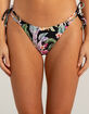 HOBIE Hibiscus Tie Side Bikini Bottoms image number 2