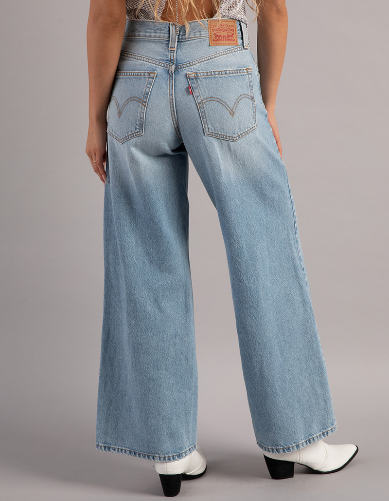 LEVI'S 94 Baggy Wide Leg Womens Jeans - Light Touch image number 3