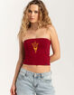 HYPE AND VICE Arizona State University Womens Tube Top image number 1