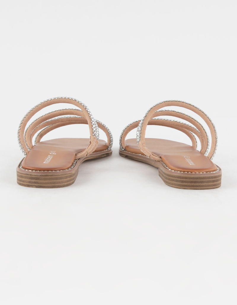 MADDEN GIRL Posh Womens Strappy Flat Sandals image number 3