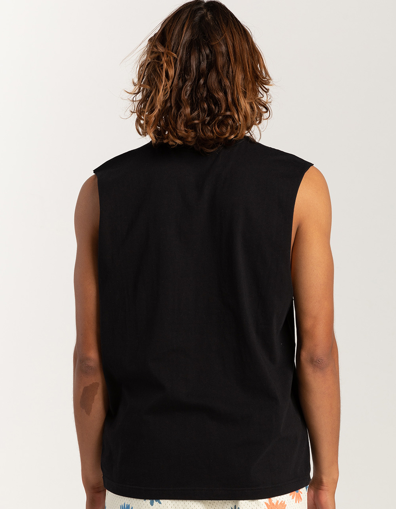 RSQ Mens Solid Muscle Tee image number 4