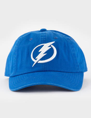 AMERICAN NEEDLE Blue Line Tampa Bay Lightning Mens Strapback Hat
