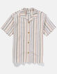 RHYTHM Vacation Stripe Mens Button Up Shirt image number 1
