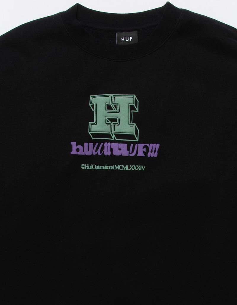 HUF Huuuf Mens Crewneck Sweatshirt image number 2