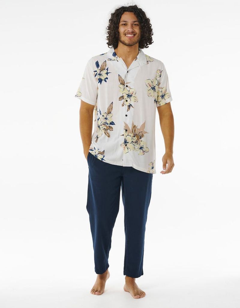 RIP CURL Aloha Hotel Mens Button Up Shirt image number 3