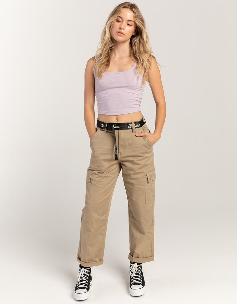 DICKIES Roll Cuff Womens Cargo Pants image number 0