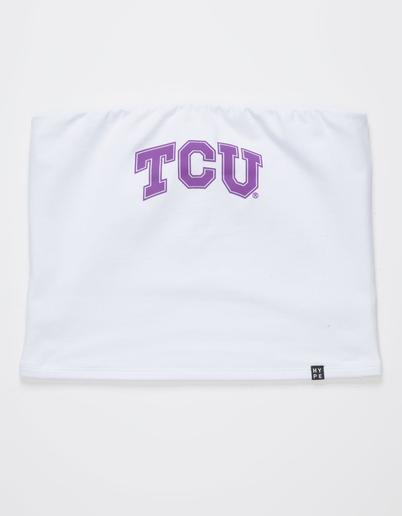 HYPE AND VICE Texas Christian University Womens Tube Top image number 4