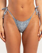BILLABONG Denim Skimpy Bikini Bottoms image number 2