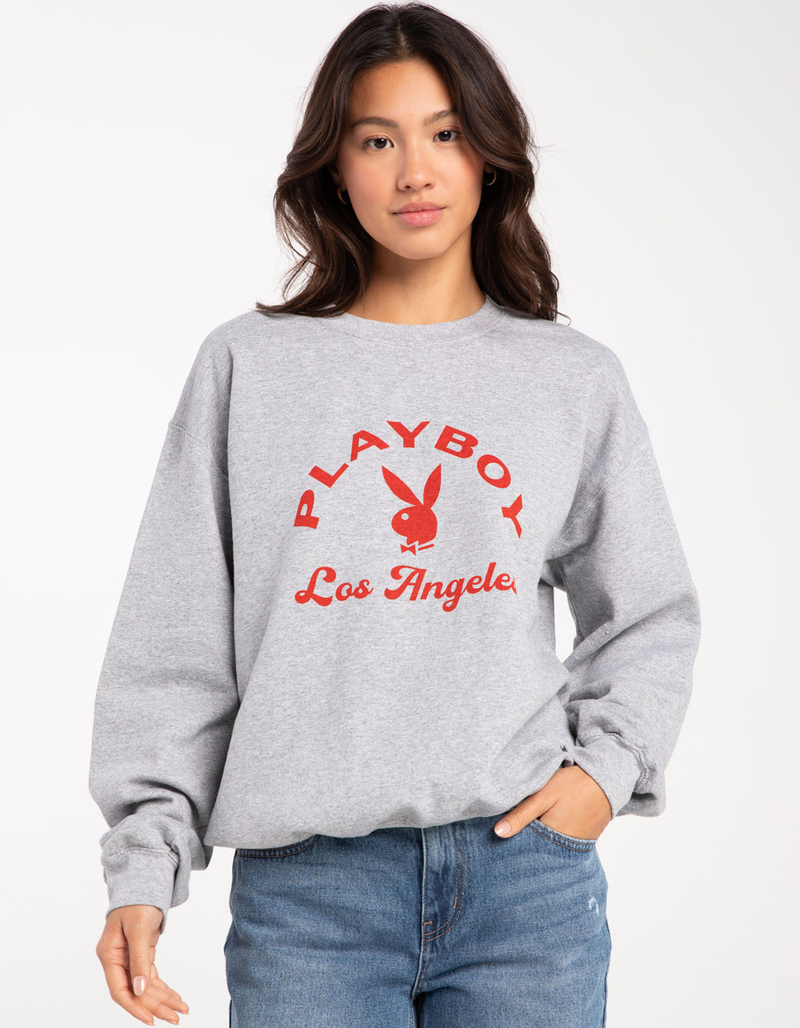 PLAYBOY Los Angeles Womens Crewneck Sweatshirt image number 0