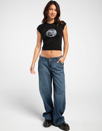 RSQ Womens Low Rise Y2K Baggy Jeans Primary Image