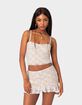 EDIKTED Maria Lace Cupped Tank Top image number 1