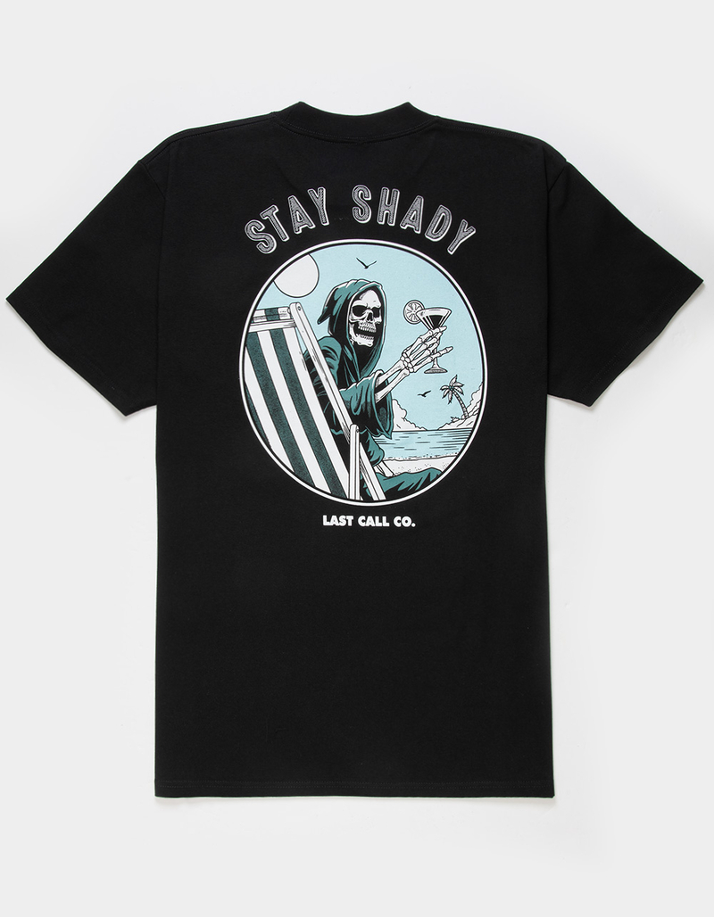 LAST CALL CO. Stay Shady Mens Tee image number 0