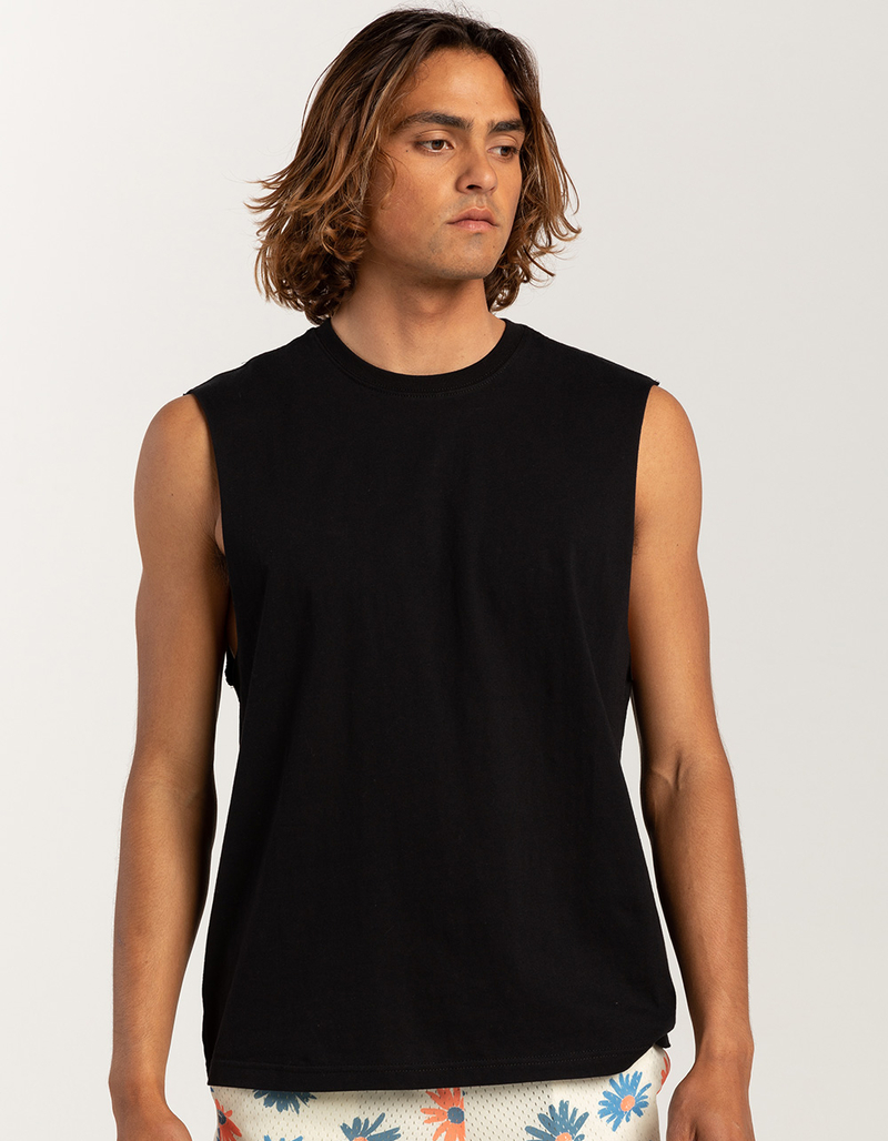 RSQ Mens Solid Muscle Tee image number 1
