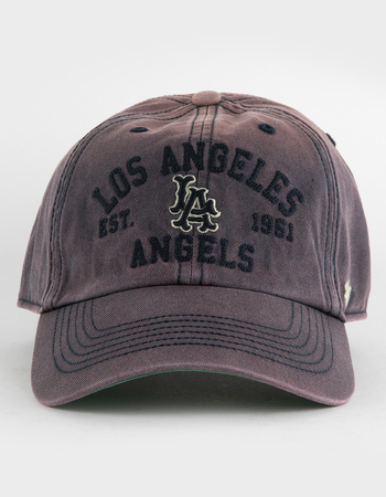 47 BRAND Los Angeles Angels Cooperstown Dusted Steuben '47 Clean Up Strapback Hat