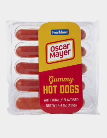 OSCAR MAYER Hot Dogs Gummy Candy