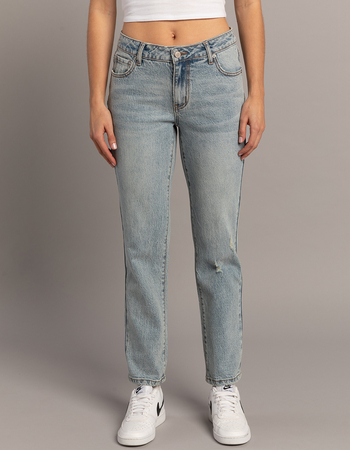 RSQ Womens Low Rise Straight Jeans