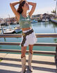 FULL TILT Tiered Womens Mini Skirt image number 5