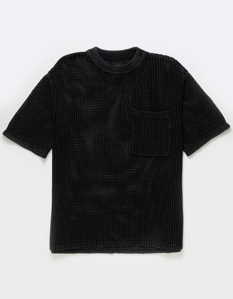 RSQ Mens Crochet Pocket Tee image number 0