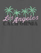 DESTINATION Los Angeles California Palms Unisex Kids Tee image number 2