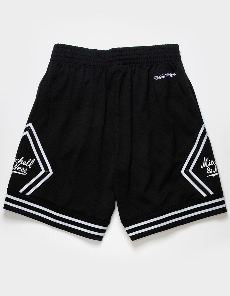 MITCHELL & NESS Branded Diamond Script Mens Shorts image number 2