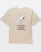 RSQ x Peanuts USA Mens Tee image number 2