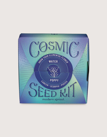 MODERN SPROUT Cosmic Seed Kit - Water Poppy