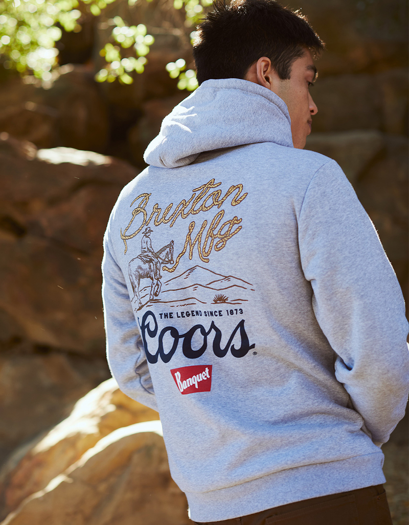BRIXTON x Coors Griffin Mens Hoodie image number 0