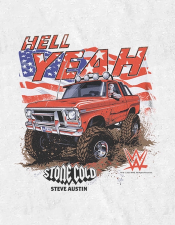 WWE Hell Yeah Stone Cold Austin Unisex Tee