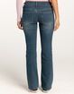 RSQ Womens Low Rise Double Button Bootcut Jeans image number 4