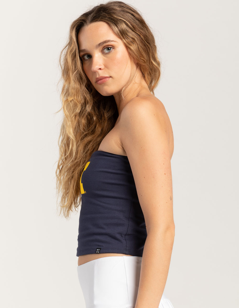 HYPE AND VICE University of Michigan Womens Tube Top image number 2