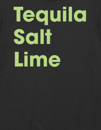 TEQUILA Salt Lime List Unisex Tee