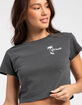 O'NEILL Twin Palms Womens Baby Tee image number 2