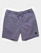 RVCA Escape Mens Solid Volley Shorts image number 1