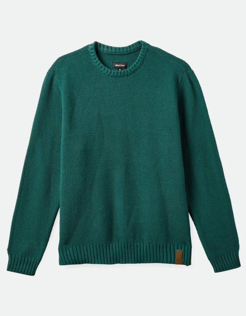BRIXTON Jacques Mens Waffle Knit Sweater image number 0
