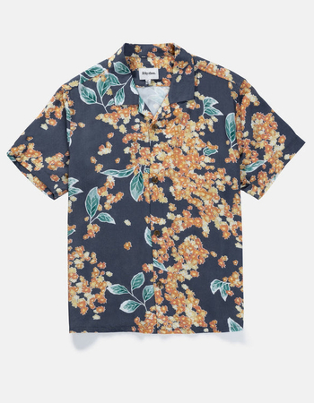 RHYTHM Isle Floral Mens Button Up Shirt