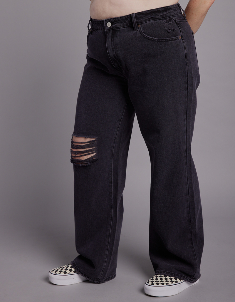 RSQ Womens High Rise Baggy Jeans image number 8