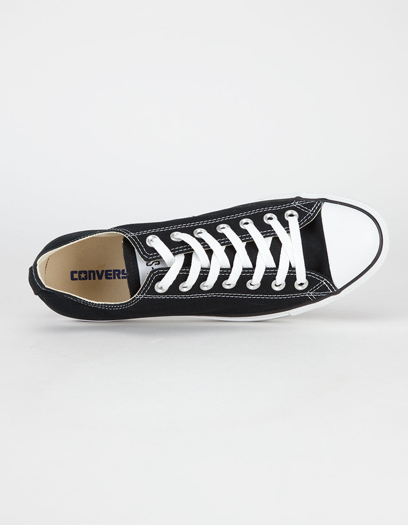 CONVERSE Chuck Taylor All Star Black Low Top Shoes image number 2