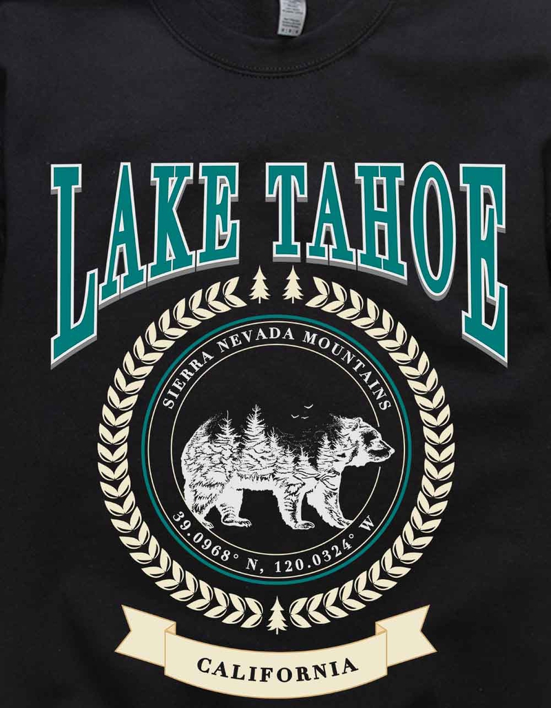 LAKE TAHOE Sierra Nevada Bear Unisex Crewneck Sweatshirt image number 1