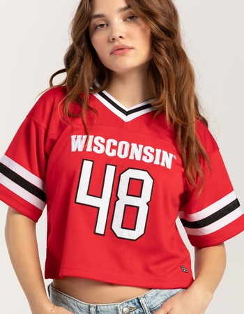 HYPE AND VICE University of Wisconsin Womens Football Jersey
