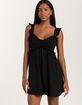 TIMING Tie Back Womens Babydoll Dress image number 1
