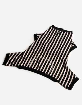 SILVER PAW Basic Stripe Dog Pajamas