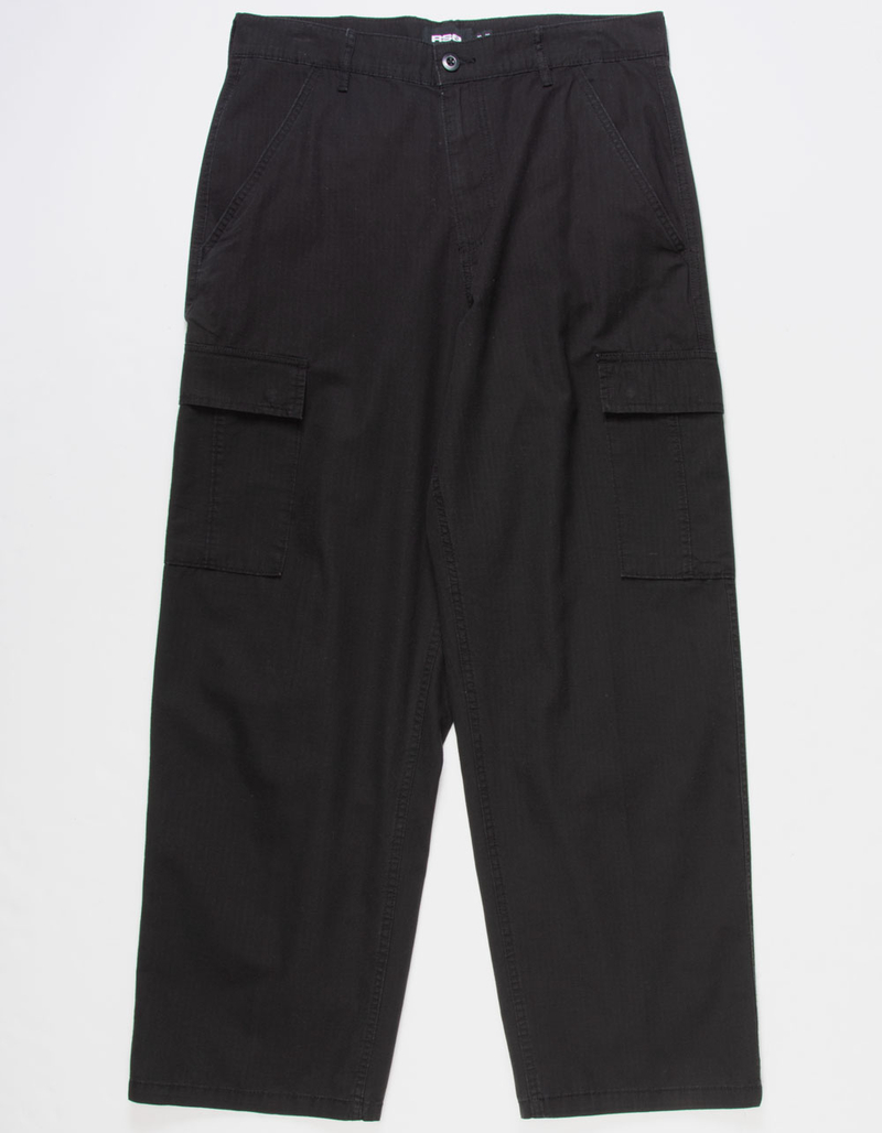 RSQ Mens Loose Cargo Ripstop Pants image number 0