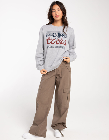 BREW CITY Coors Womens Crewneck Sweatshirt