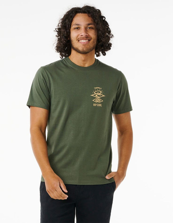 RIP CURL Search Icon Mens Tee
