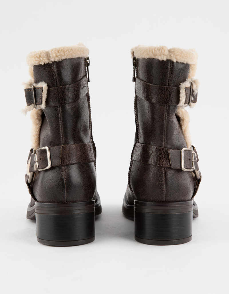 STEVE MADDEN Brixton Ankle Moto Womens Boots image number 3