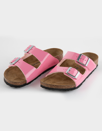 BIRKENSTOCK Arizona Girls Birko-Flor Patent Sandals