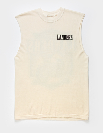 LANDERS SUPPLY HOUSE Ring Of Fire Mens Muscle Tee