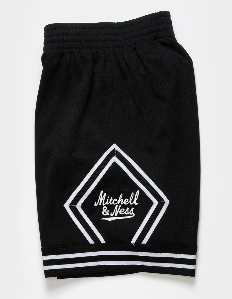 MITCHELL & NESS Branded Diamond Script Mens Shorts image number 1