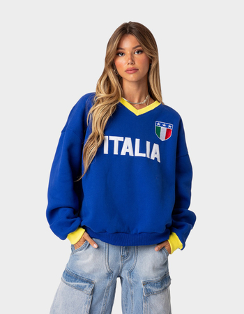 EDIKTED Italy Oversized Womens Sweatshirt Primary Image