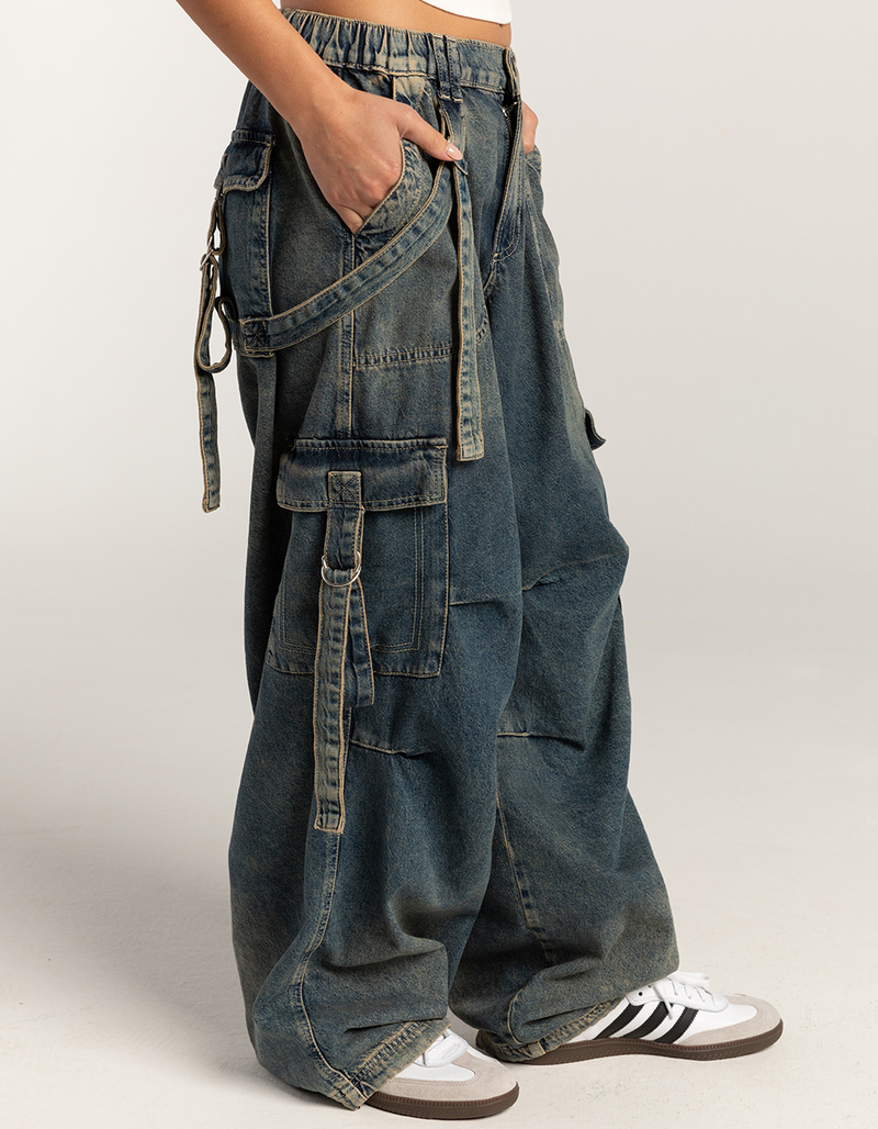 BDG Urban Outfitters Strappy Baggy Womens Cargo Pants image number 2